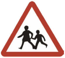 Kuwait sign 526: Beware children